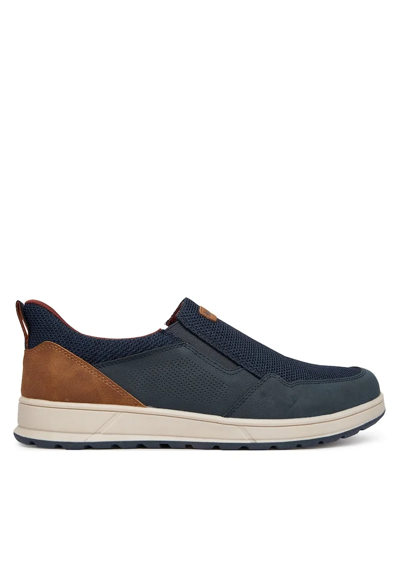 Pantofi barbati,  material textil, albastru