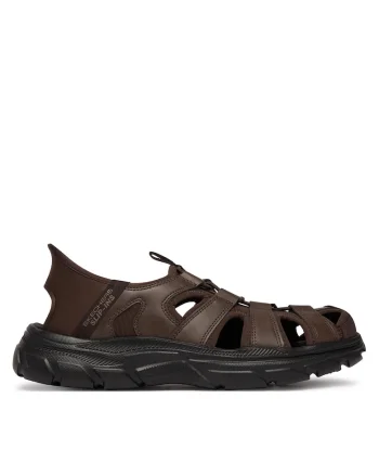 Sandale barbat,  piele naturala, maro