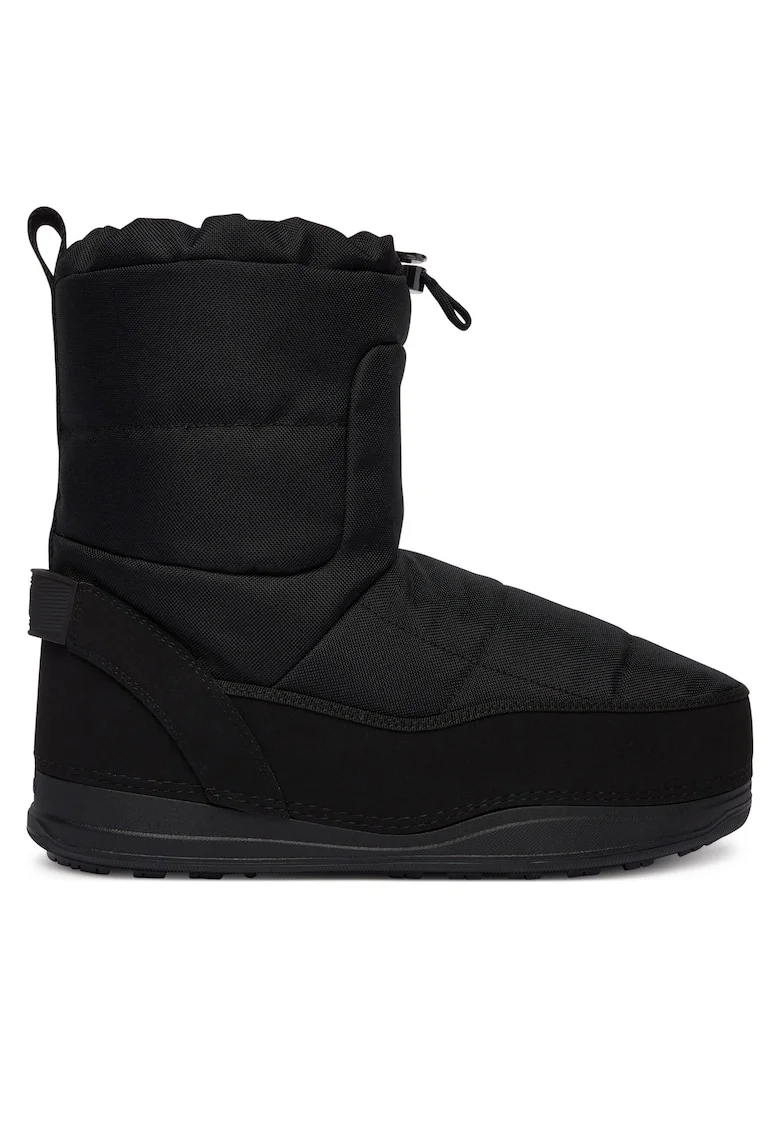 Cizme de zapada barbat,  piele ecologica, negru