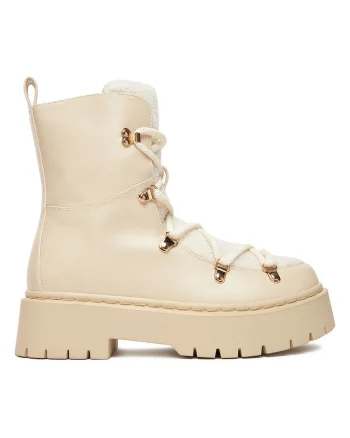 Pantofi femeie,  tesatura, bej,