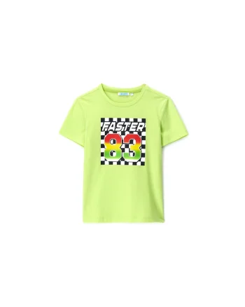 Tricou copii,  bumbac 100%, verde