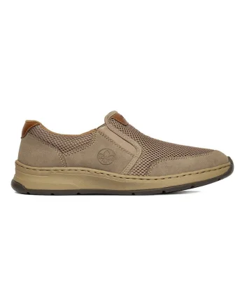 Pantofi barbati,  material textil, bej, confortabil, usor