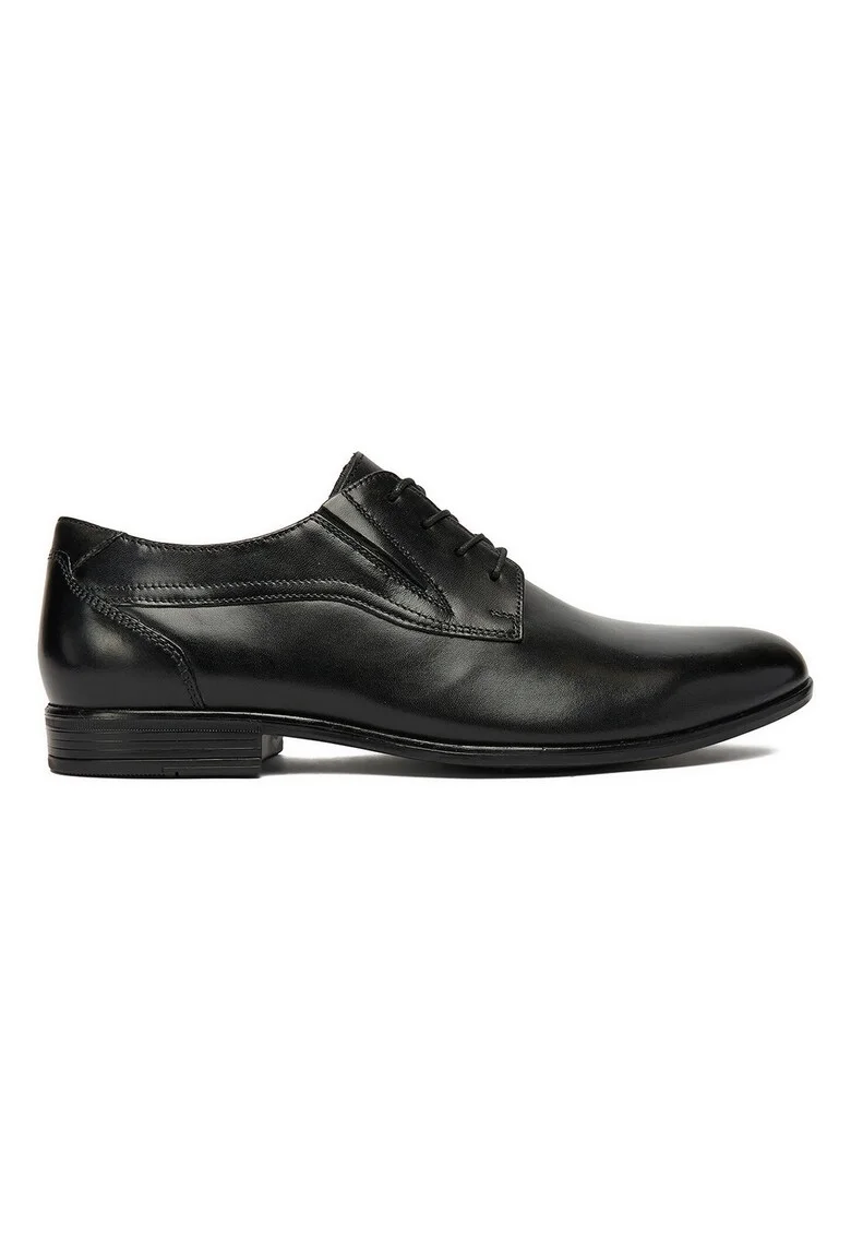 Pantofi barbatesti din piele naturala, Negru
