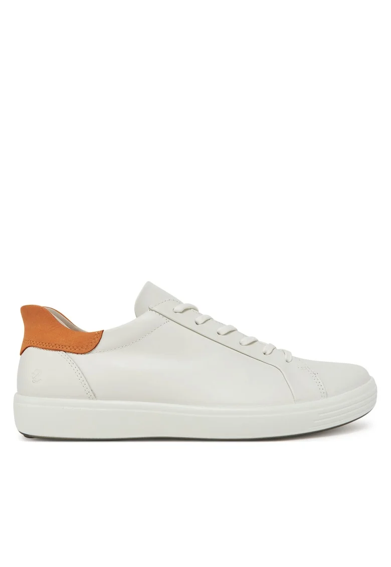 Adidasi barbati,  piele naturala, alb,