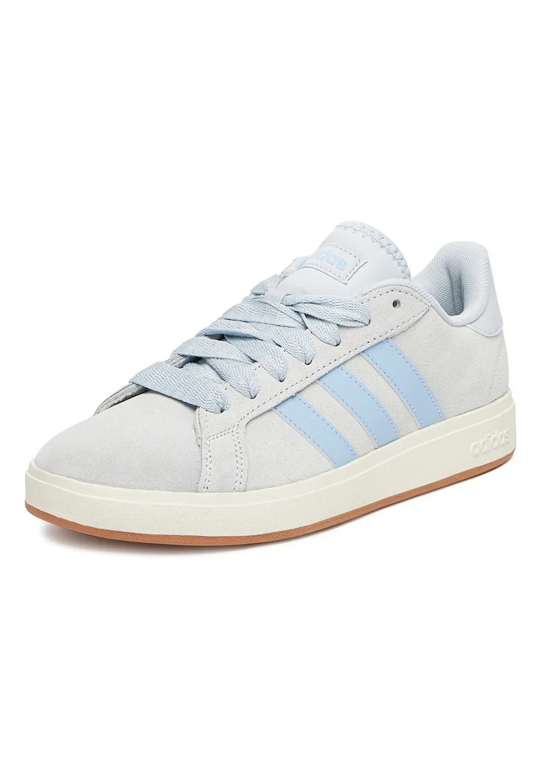 Tenisi dama,  piele naturala, albastru, stil sportiv,