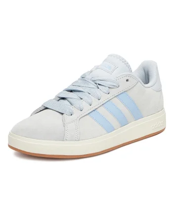 Tenisi dama,  piele naturala, albastru, stil sportiv,