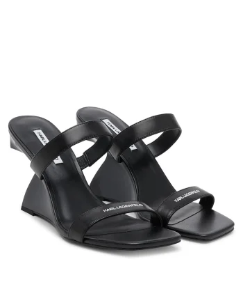 Sandale dama,  piele naturala, negru,