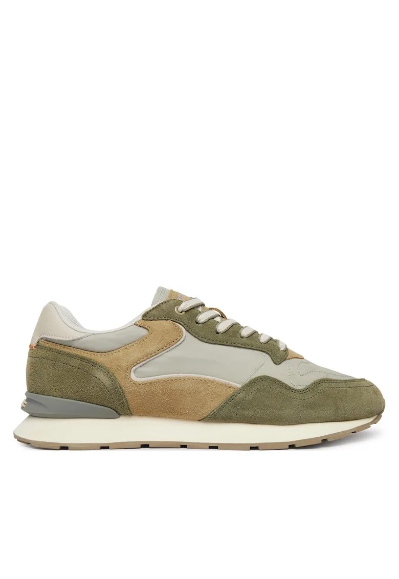 Tenisi barbati,  piele naturala, multicolor