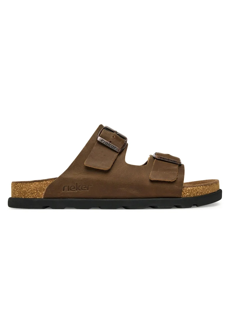 Slapi barbati,  piele nubuc, confortabili, maro