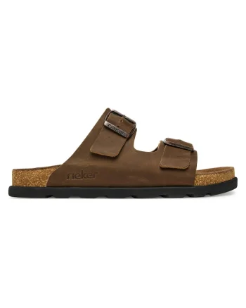 Slapi barbati,  piele nubuc, confortabili, maro