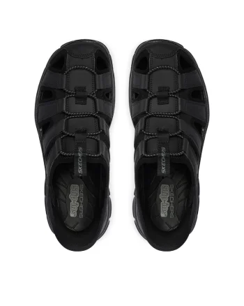Sandale  material piele naturala, negru,