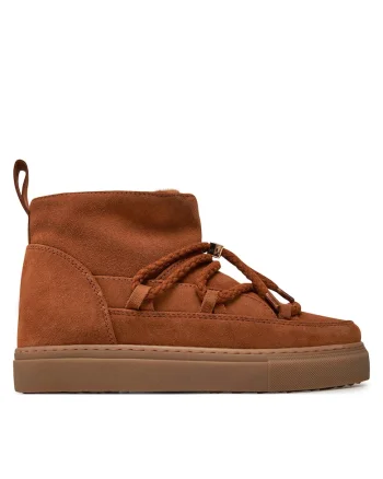 Cizme dama,  piele intoarsa, calduroase, maro,