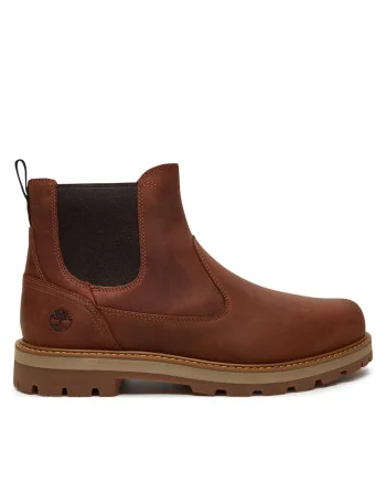 Ghete de barbati,  piele naturala, maro