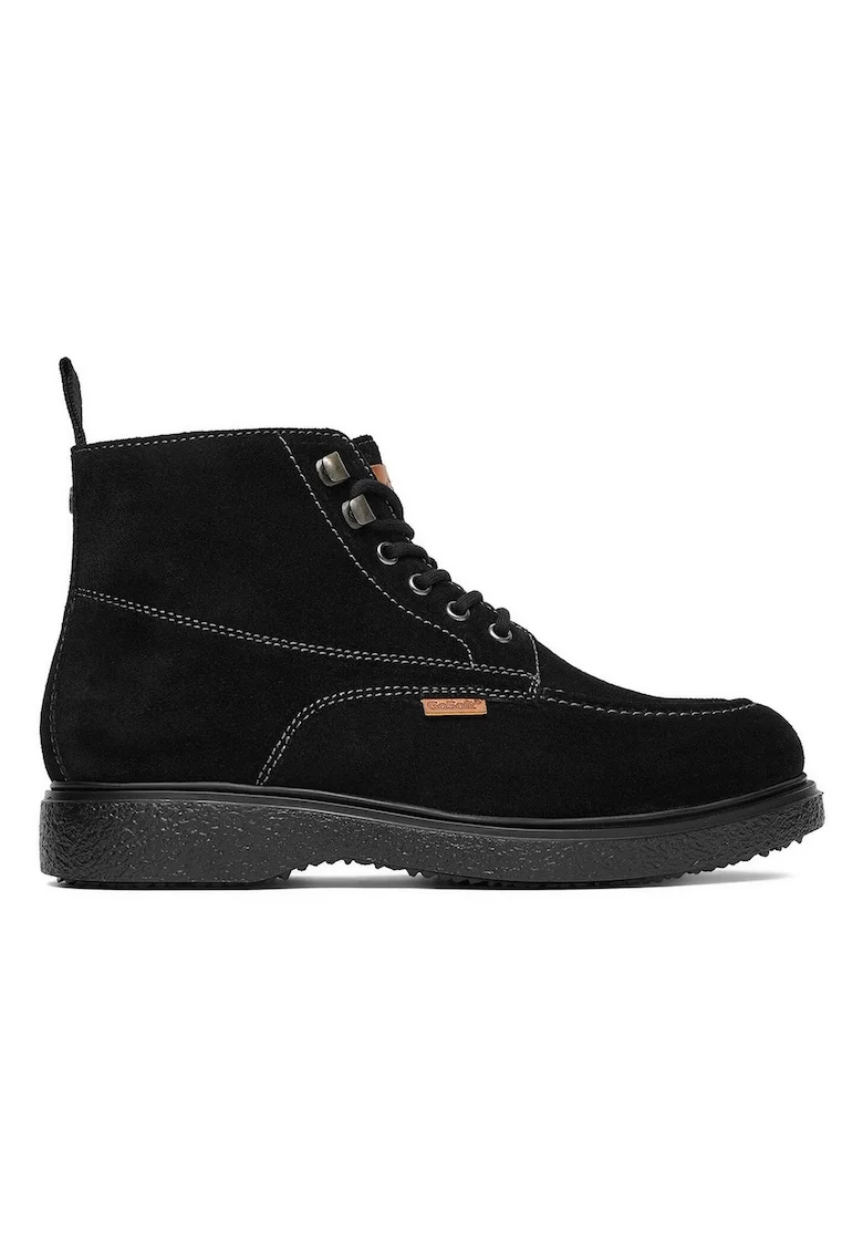 Pantofi barbati,  piele naturala, fermoar, negru