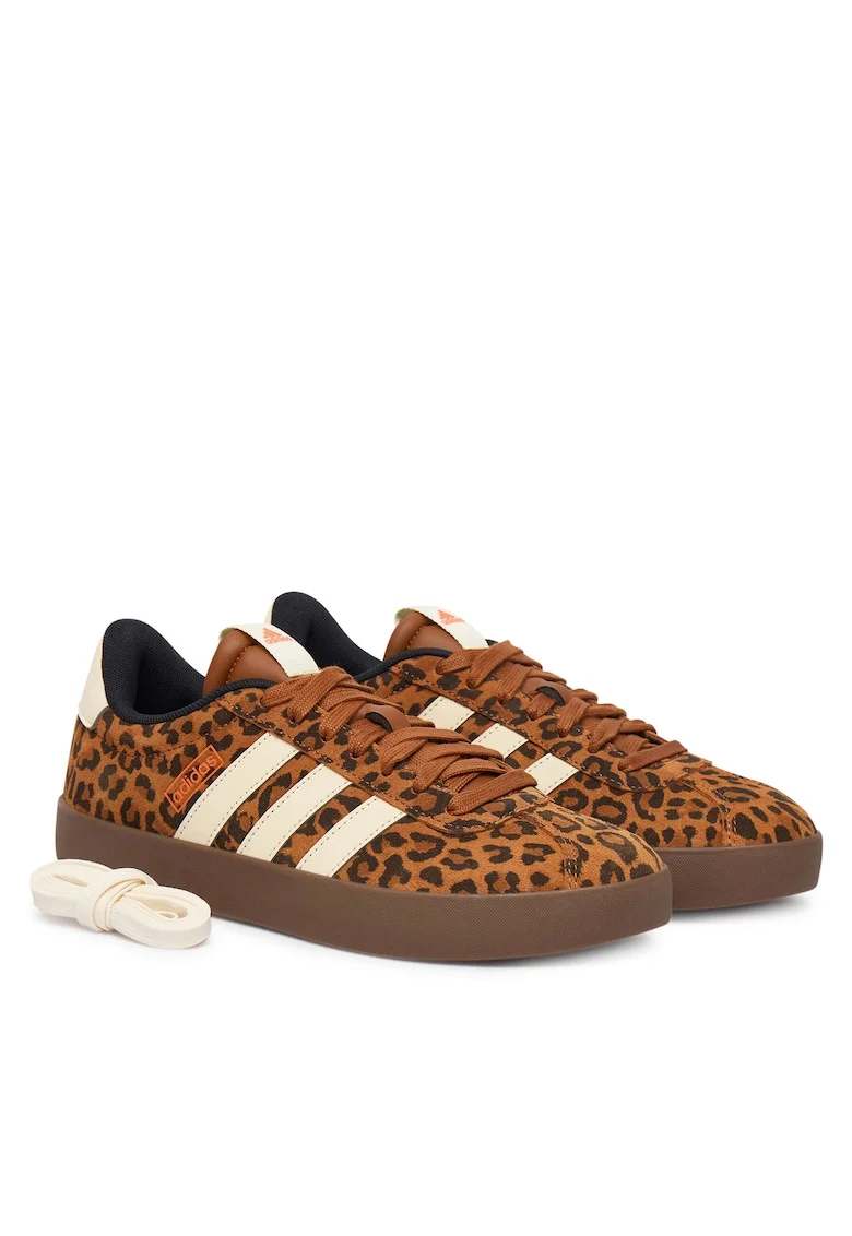 Tenisi dama,  piele naturala, maro, confortabili,