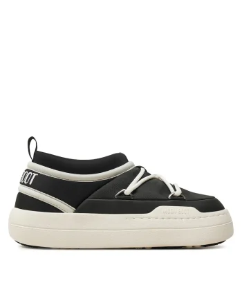 Cizme unisex,  piele ecologica, negru,