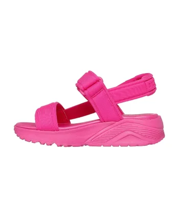 Sandale din material textil cu velcro Uno Lite, Roz aprins
