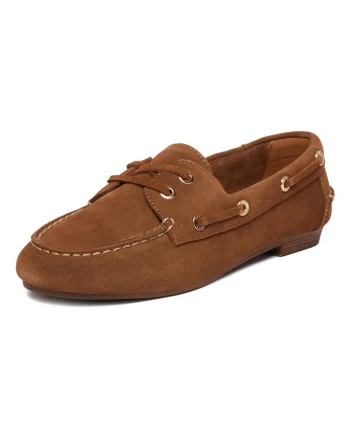 Mocasini dama,  piele naturala, confortabili, maro