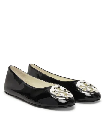 Balerini 173536,  Piele naturala, Negru