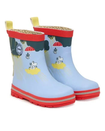 Cizme de ploaie unisex,  plastic, albastru