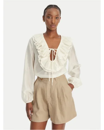 Bluza dama,  poliester, alb
