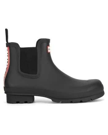 Cizme de cauciuc barbati,  tesatura, negru, 40-41,