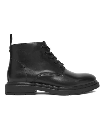 Ghete de barbati,  piele naturala, negru