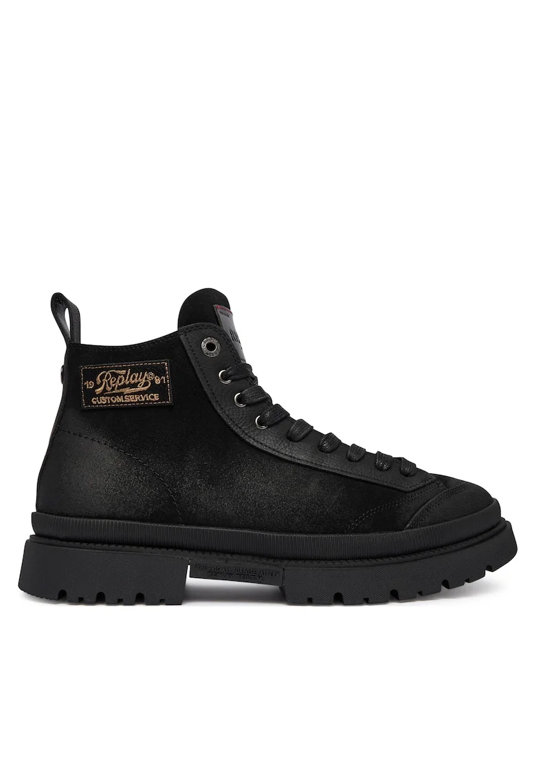 Pantofi barbati,  piele naturala, negru, 40 EU,