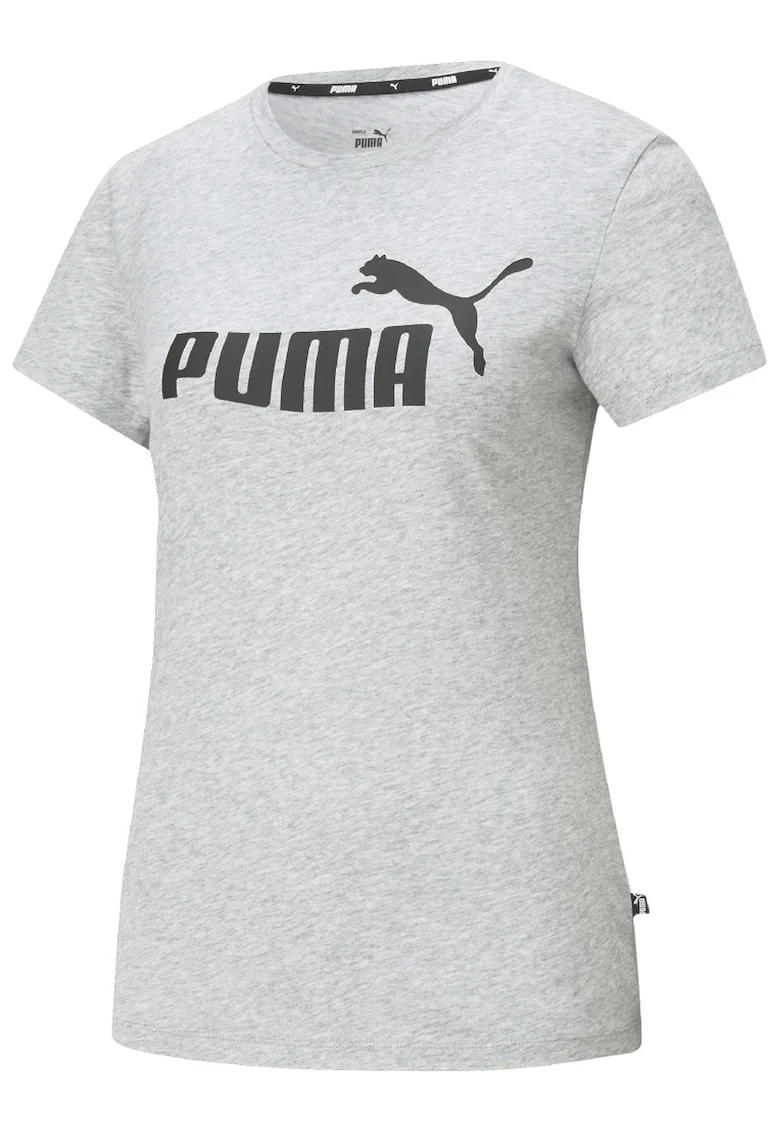 Tricou sport dama No1 Logo QT,  Poliester, Gri, Gri
