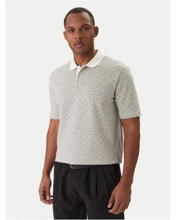 Tricou barbati,  96% bumbac, ecru, 4% elastan, Ecru
