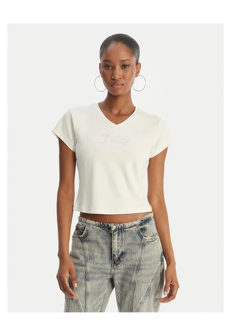 Tricou dama  ecru, Ecru