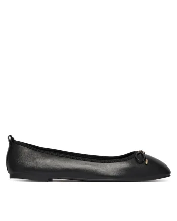 Balerini 14193780,  Piele naturala, Negru, Negru