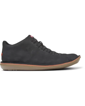 Pantofi sport de piele nabuc Beetle 1353, Gri