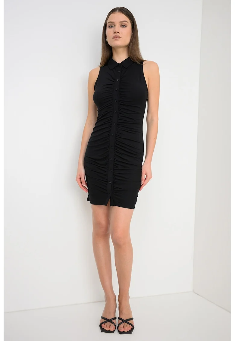 Rochie scurta cambrata, Negru