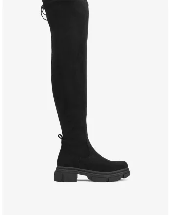 Cizme dama  5905588887096, Textil, Negru, Negru