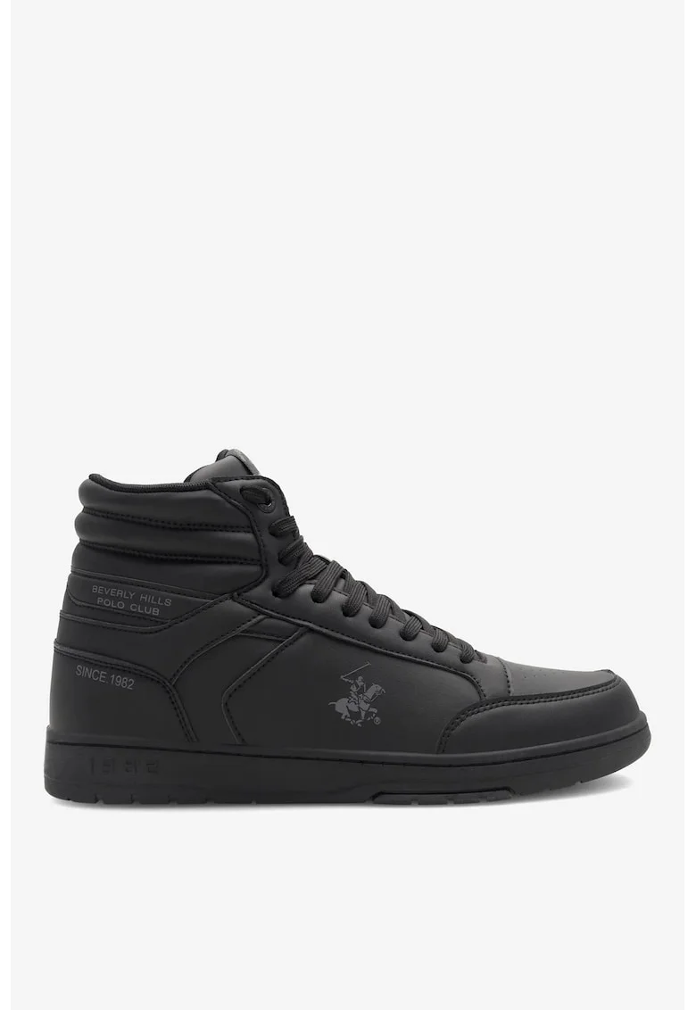 Pantofi barbati  5904862993928, Sintetic, Negru, Negru