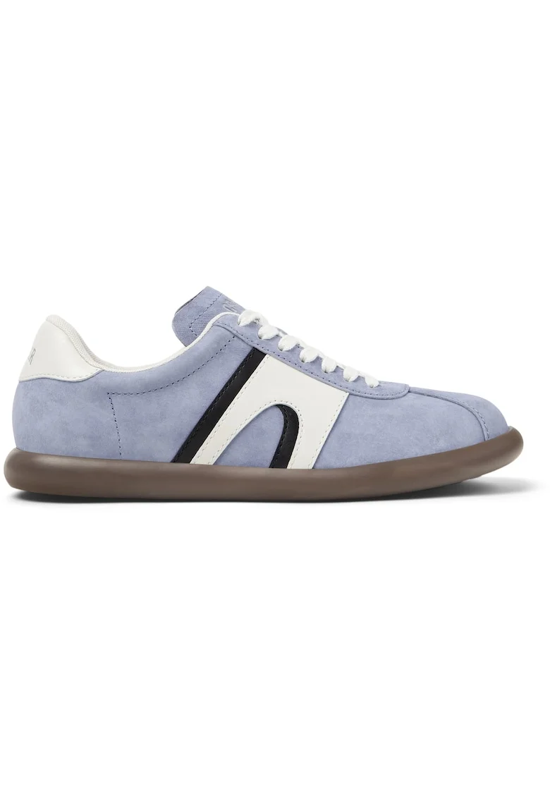 Pantofi sport de piele nabuc Pelotas Soller, Albastru
