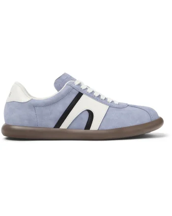 Pantofi sport de piele nabuc Pelotas Soller, Albastru