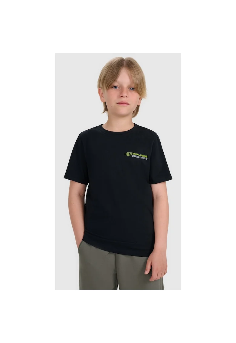 Tricou  Bumbac - 39744, Negru