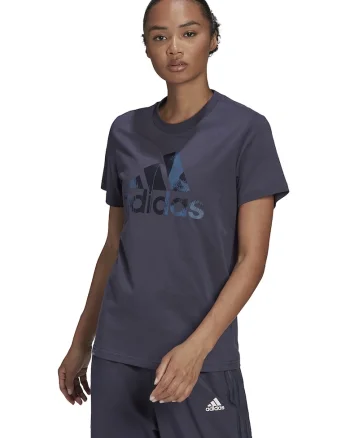 Tricou cu imprimeu logo Essentials, Albastru indigo