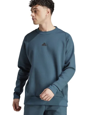Bluza de trening lejera cu maneci raglan Premium, Verde persan