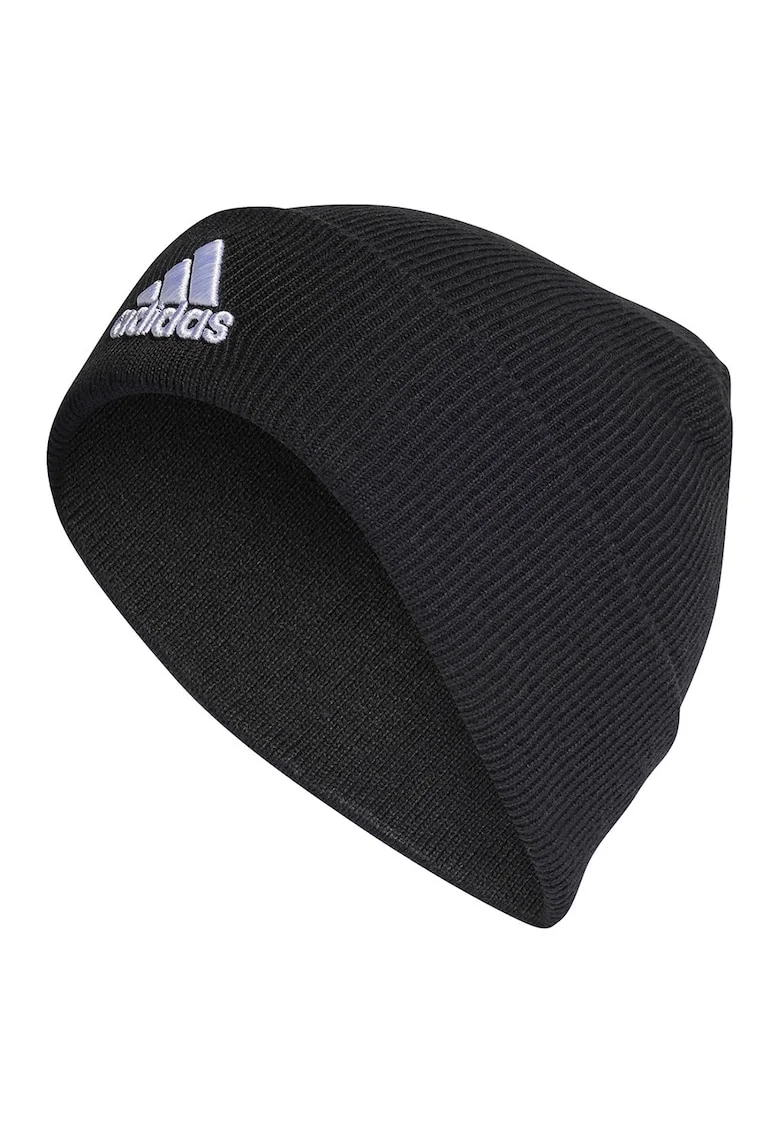 Caciula cu broderie logo, Negru