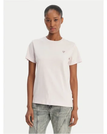 Tricou dama  bumbac/elastan, roz