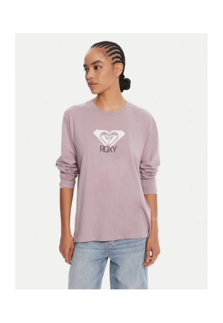 Bluza dama  din bumbac organic, Violet