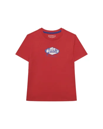 Tricou  pentru copii din bumbac roșu, Rosu