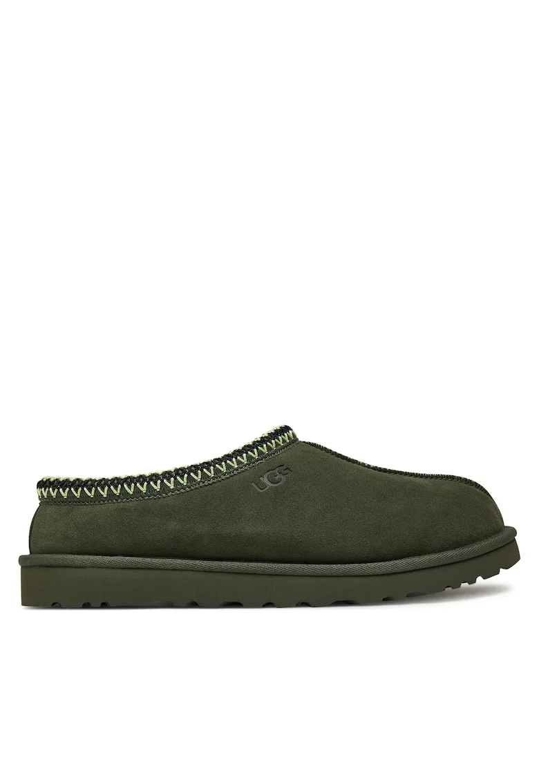 Ghete barbati  model Woodland Green, piele naturala, cizme de zapada, Verde