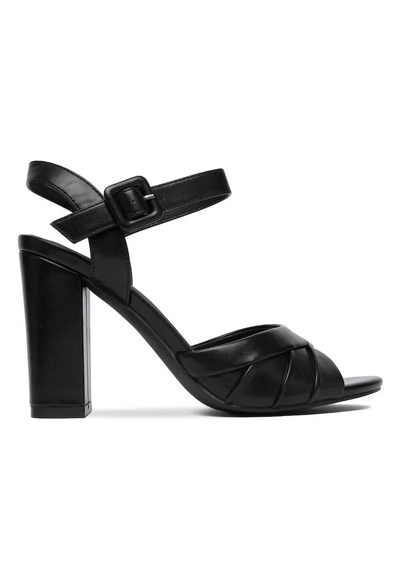 Sandale  cu toc clasic, Negru