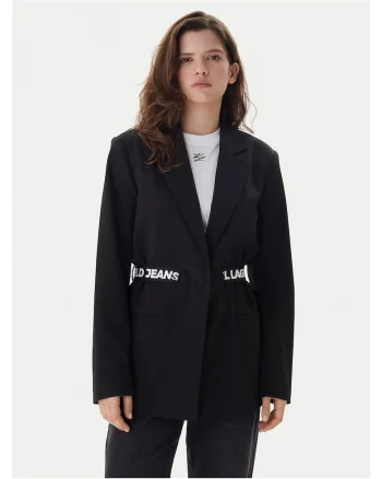 Sacou dama  negru, Negru