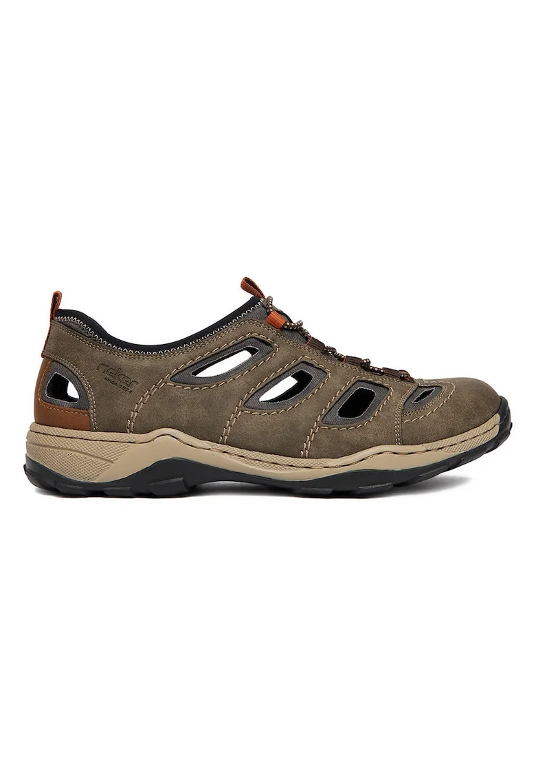 Sandale  bej, confortabil, flexibil, Bej