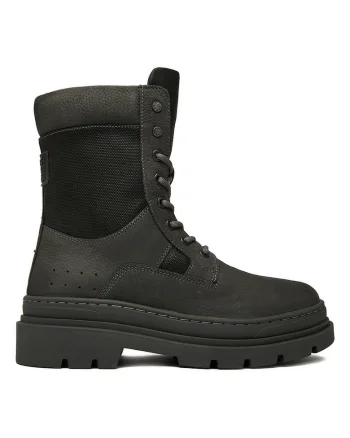 Ghete dama G-Star Raw piele naturala fermoar, Gri
